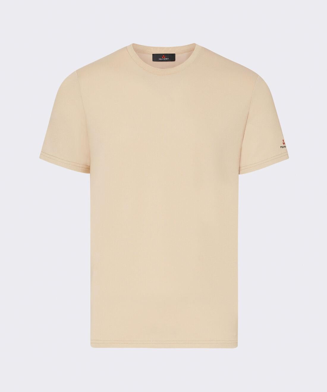t-shirt in cotone e seta ZOLE 02 794 PeUTEREY 