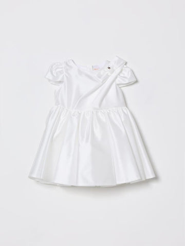 abito in raso neonata EGAB232 TV032 0004 ELISABETTA FRANCHI 