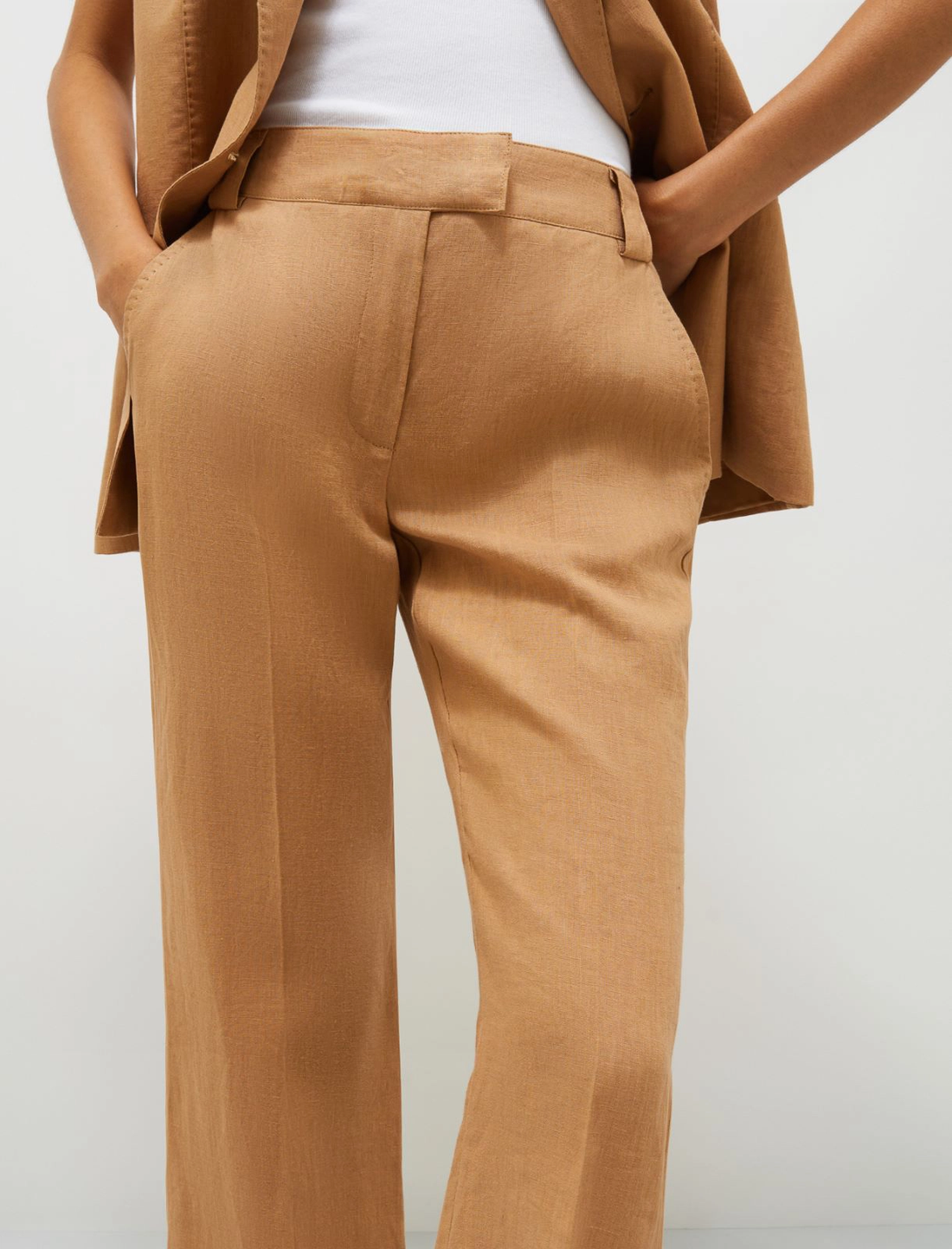 pantalone flare in lino FALCO 003 MARella 