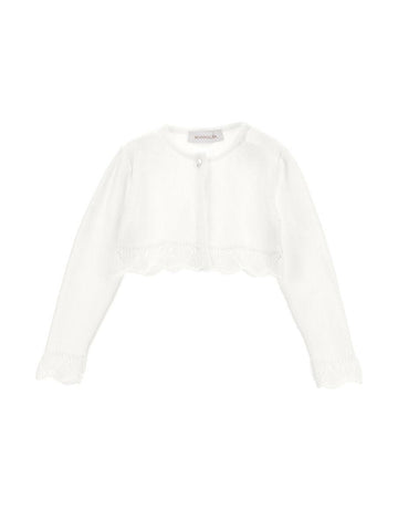 cardigan in cotone monnalisa 73C800 3066 0001 MONNALISA 