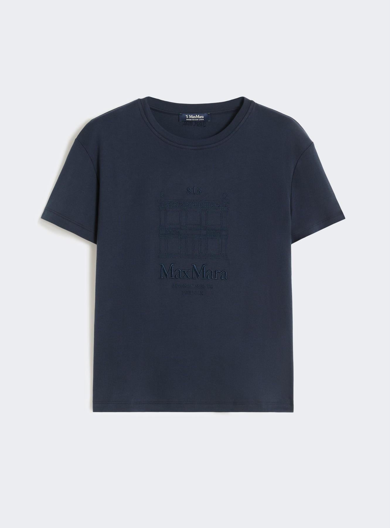 t-shirt con ricamo SMMBELLA 010 S MAXMARA 