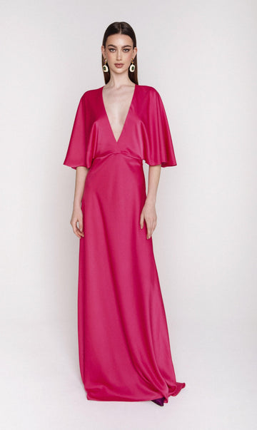 abito con ampio scollo GCR26A459 S72 GIADACURTI 