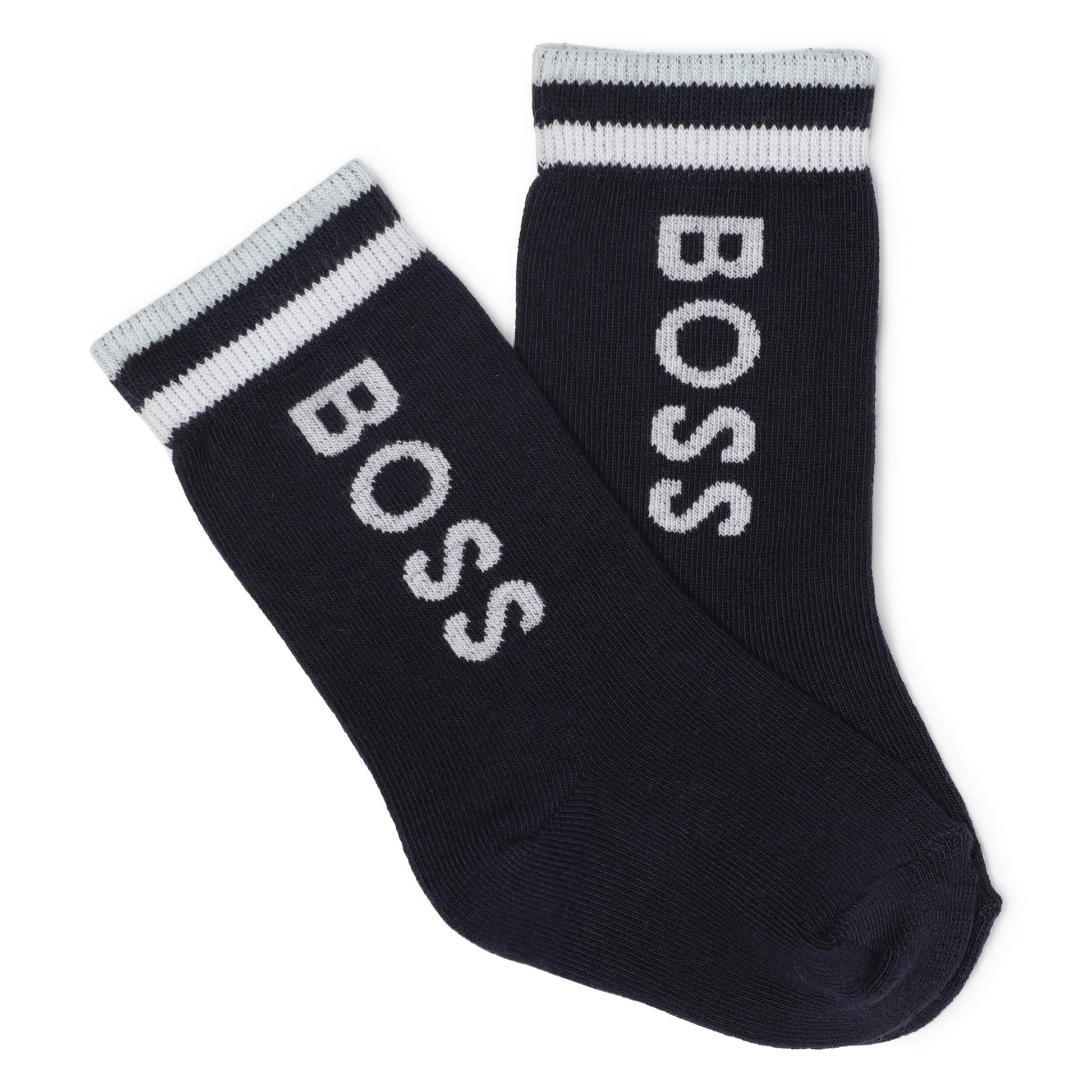 box tre paia di calze J52596 849 BOSS 