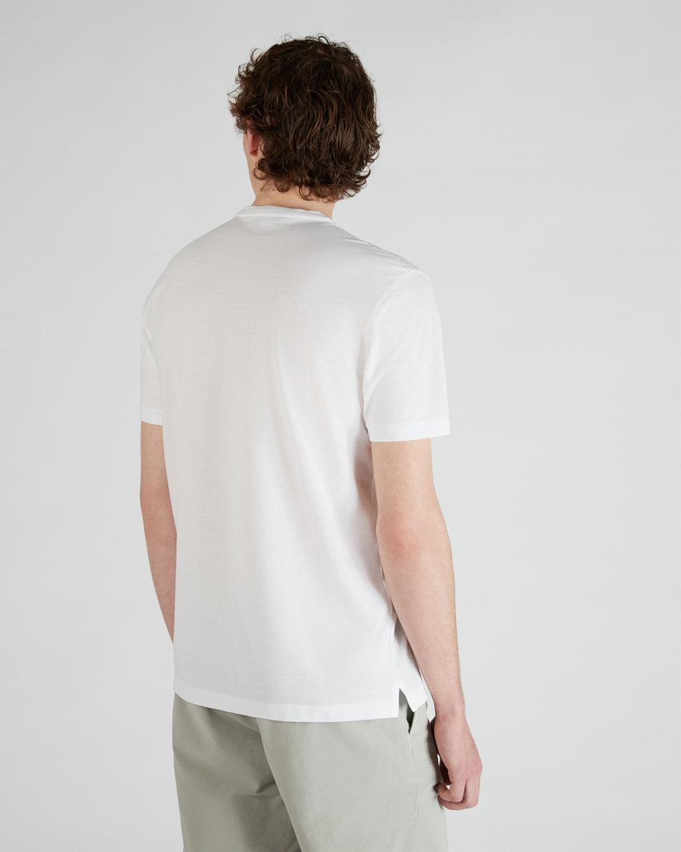 t-shirt slim fit ice cottone 815214-ZG380 Z0001 ZANONE 