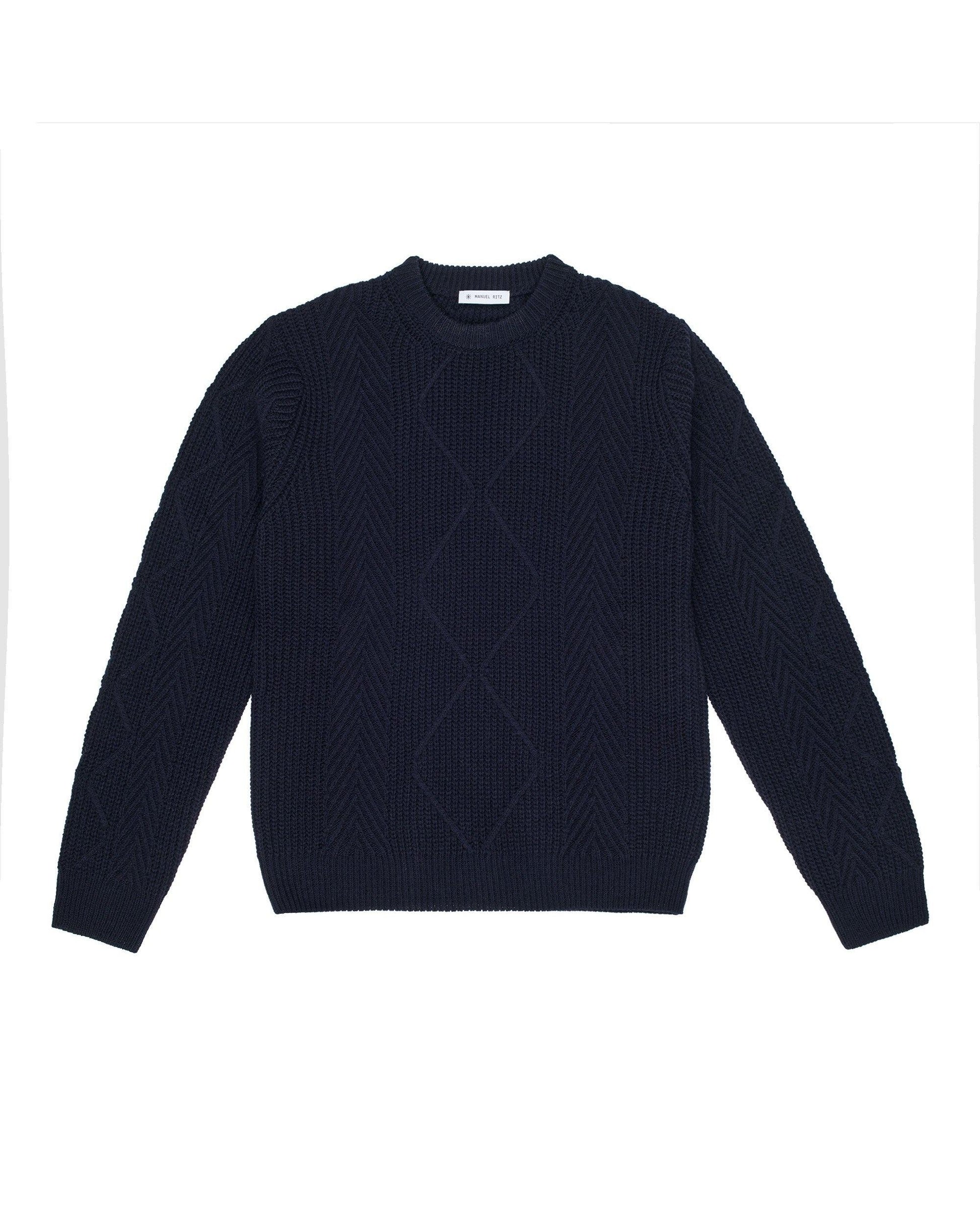maglione a costine inglesi 3932M529 253810 89 MANUEL RITZ 