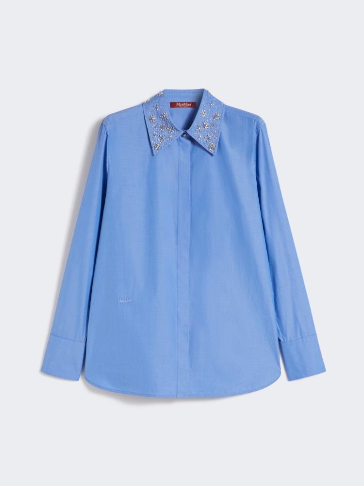 camicia con cristalli STAFFA 006 MAXMARA STUDIO 