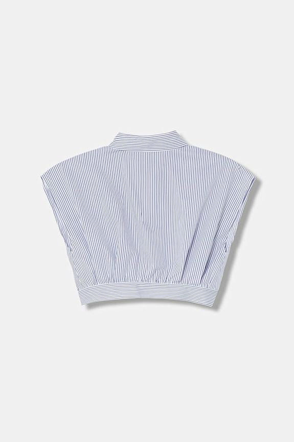 camicia smanicata a righe EFCA281 CR025 D885 ELISABETTA FRANCHI 