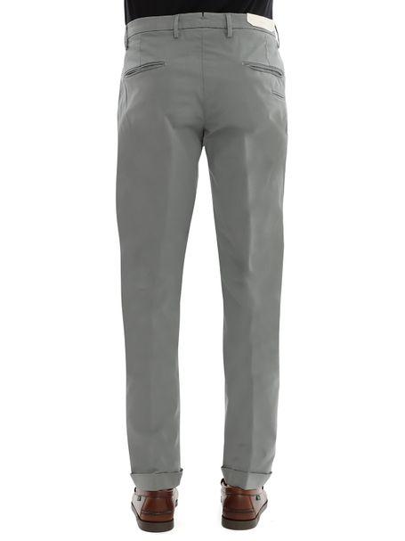 pantalone in raso elasticizzato BG03 325127 00040 BRIGLIA 