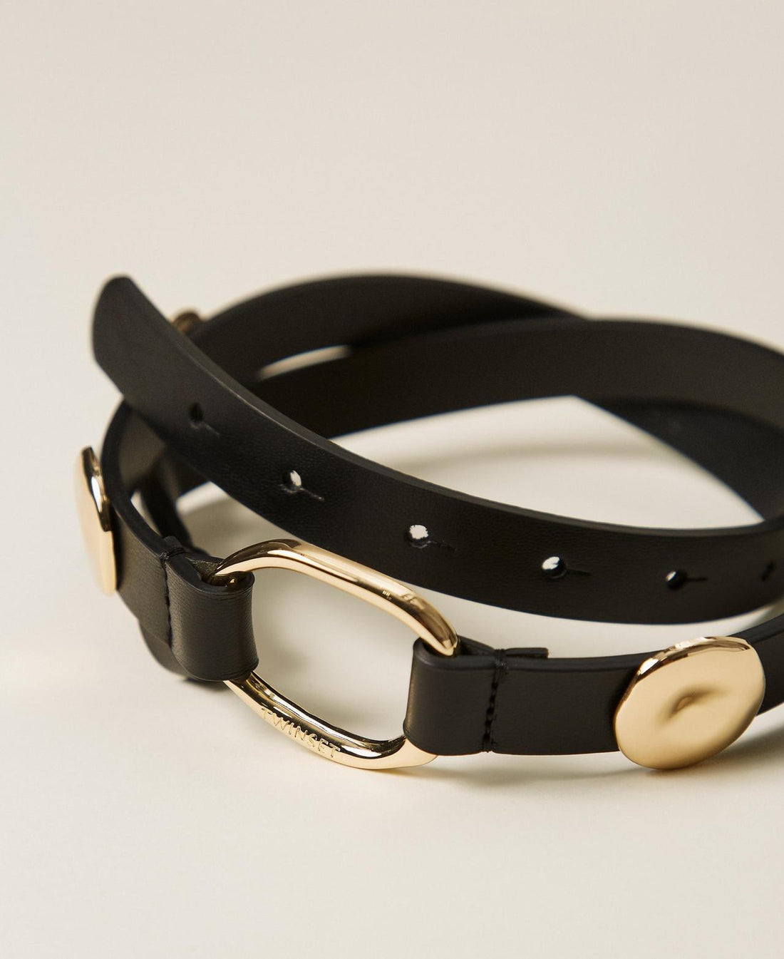 cintura con anelli e borchie 261TO5310 00006 TWINSET 