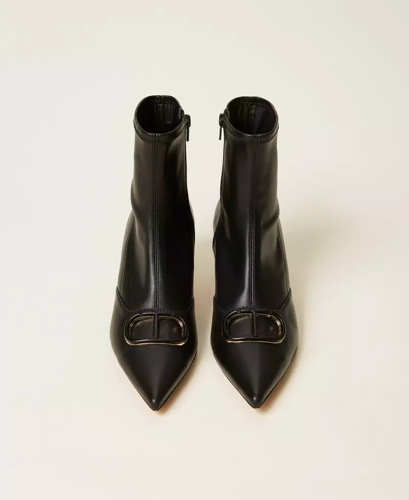 stivaletto in similpelle 252TCP034 00006 TWINSET 