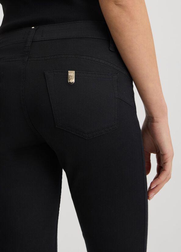 pantalone con ricami fondo WA5457T4033 M9639 liU JO 