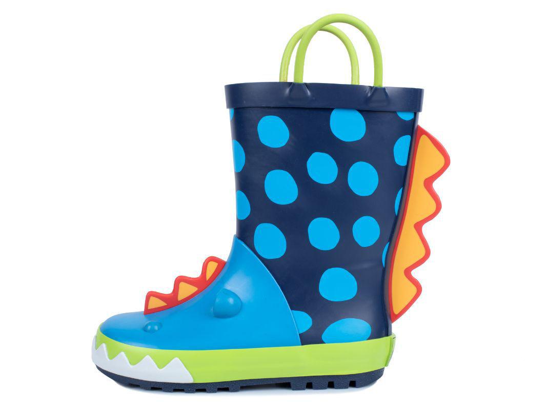 stivali anti pioggia draghetto BOOT 001-031 BLUE MR. TIGGLE 