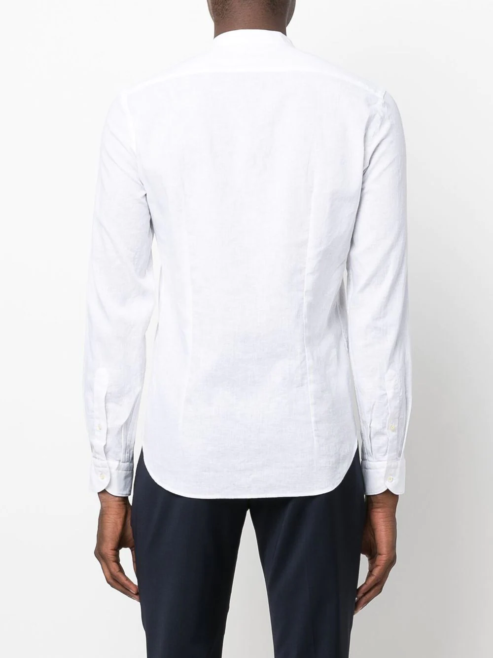 camicia lino manuel ritz colletto coreana 3232E604L1 223282 02 MANUEL RITZ 