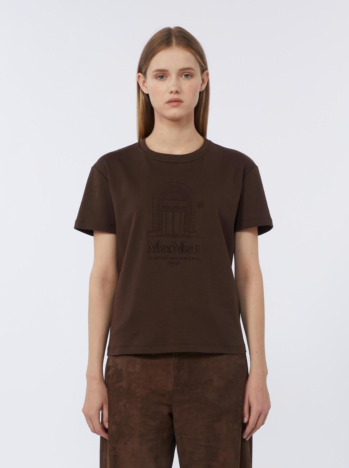 t-shirt con ricamo SMMBELLA 004 S MAXMARA 