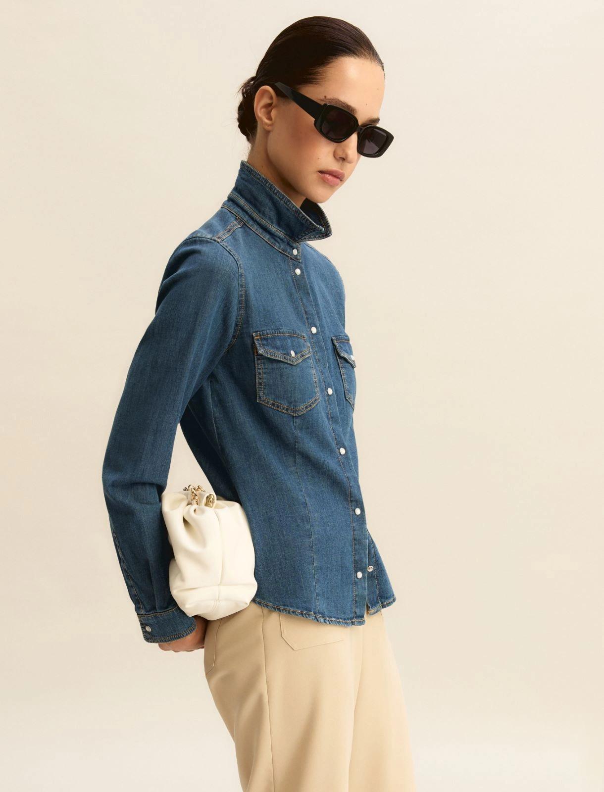 camicia in denim EMMCAPANNA 001 EMME MARELLA 