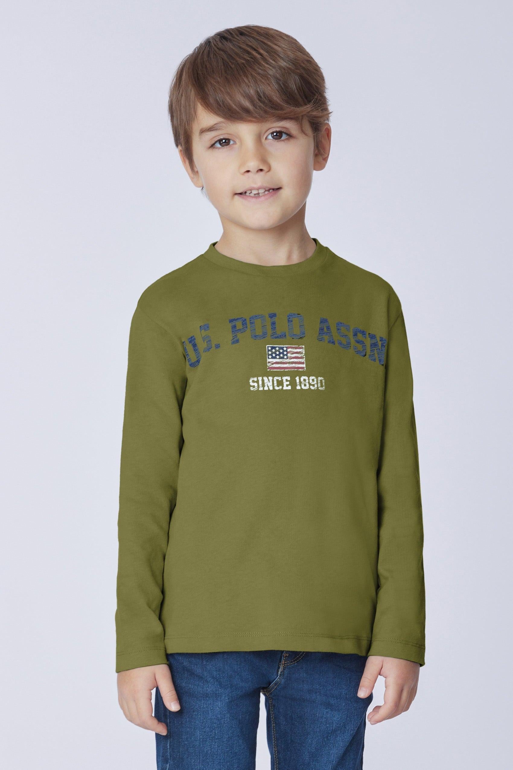 t-shirt maniche lunghe US42568002 249 U.S. POLO ASSN. 