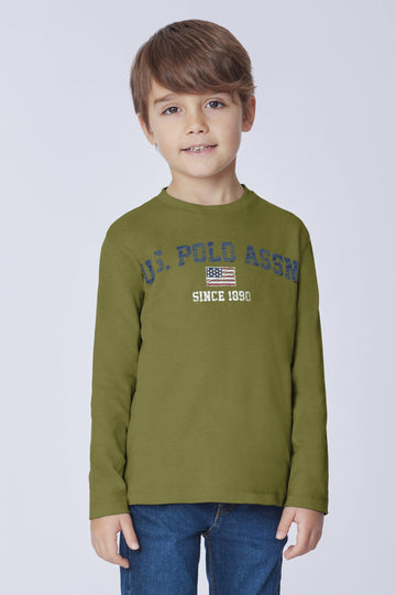 t-shirt maniche lunghe US42568002 249 U.S. POLO ASSN. 
