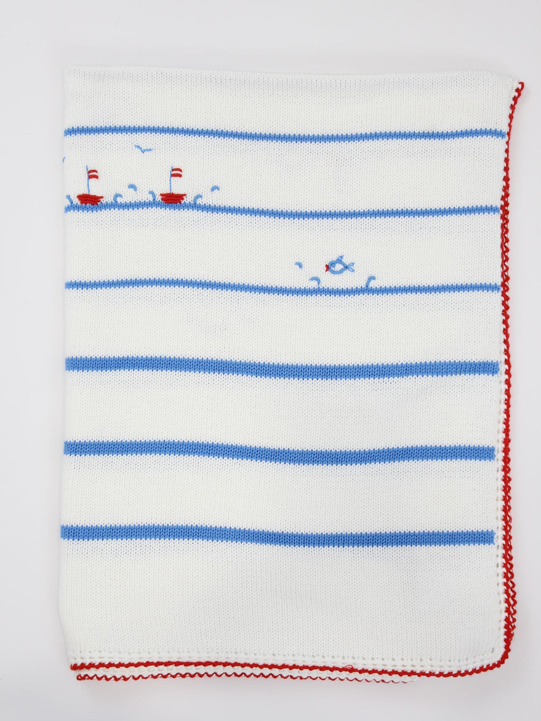 Coperta Piccola giuggiola in cotone PORTOFINO COPERTA UNI PICCOLA GIUGGIOLA 