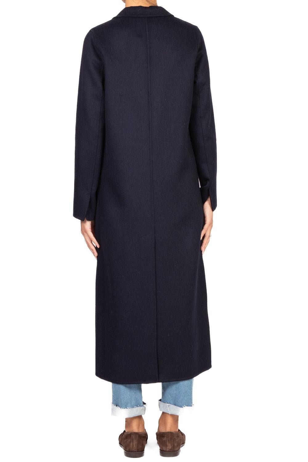 cappotto con scollo TF0002 BLU VICOLO 