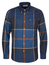 BARBOUR camicia dunoon Blu