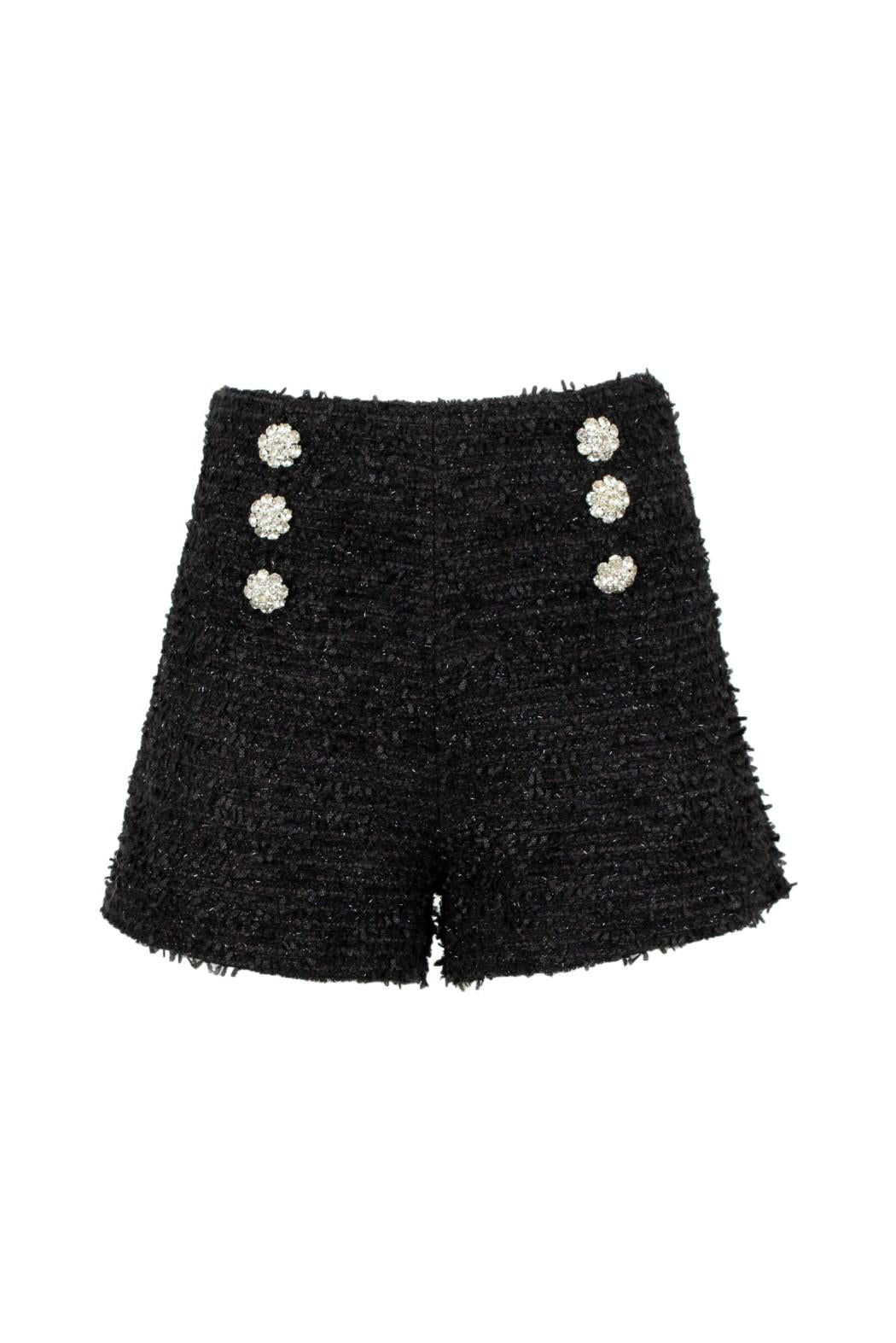 shorts con gioiello ESTE 090W5D6 NERO ODI' ODI' 