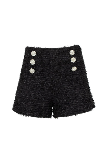 shorts con gioiello ESTE 090W5D6 NERO ODI' ODI' 