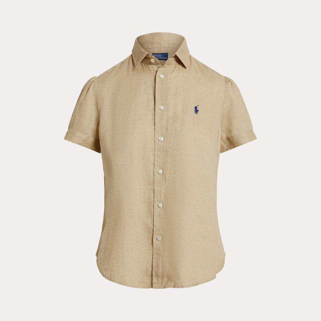 camicia in lino maniche corte 211-973366 507 RALPH LAUREN POLO 