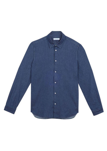 camicia slim in denim 3532E600LX 233810 88 MANUEL RITZ 