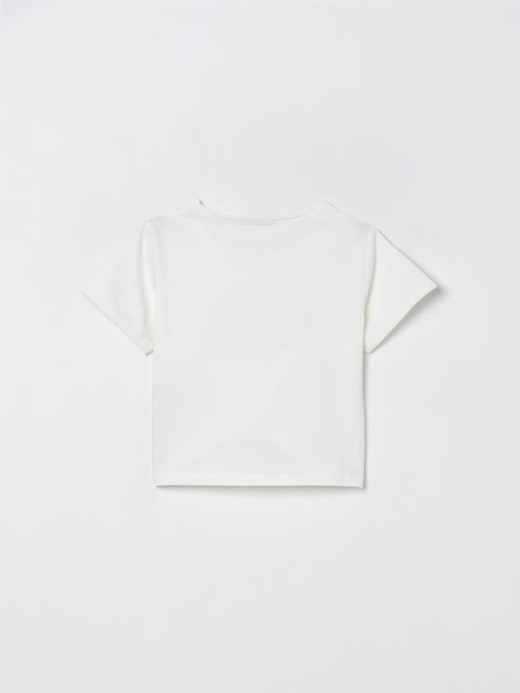 t-shirt logo GF5206J0088 10602 LIU JO JUNIOR 