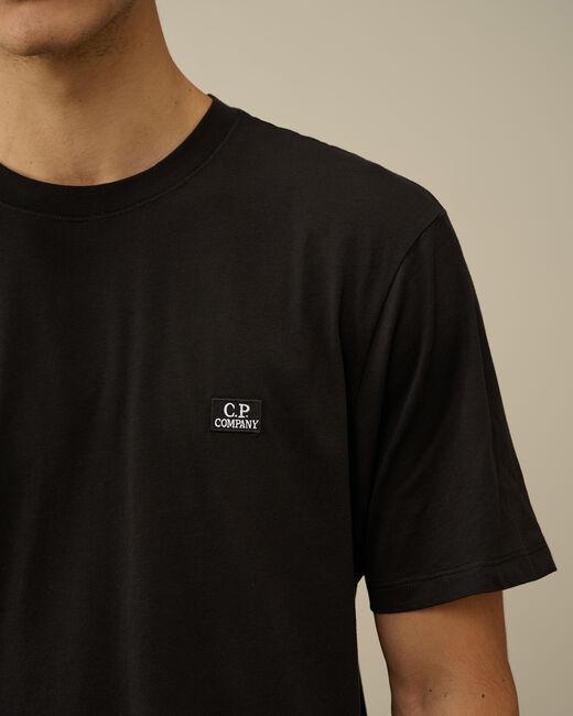 t-shirt con ricamo logo 17CMTS031A 005100W 999 CP COMPANY 