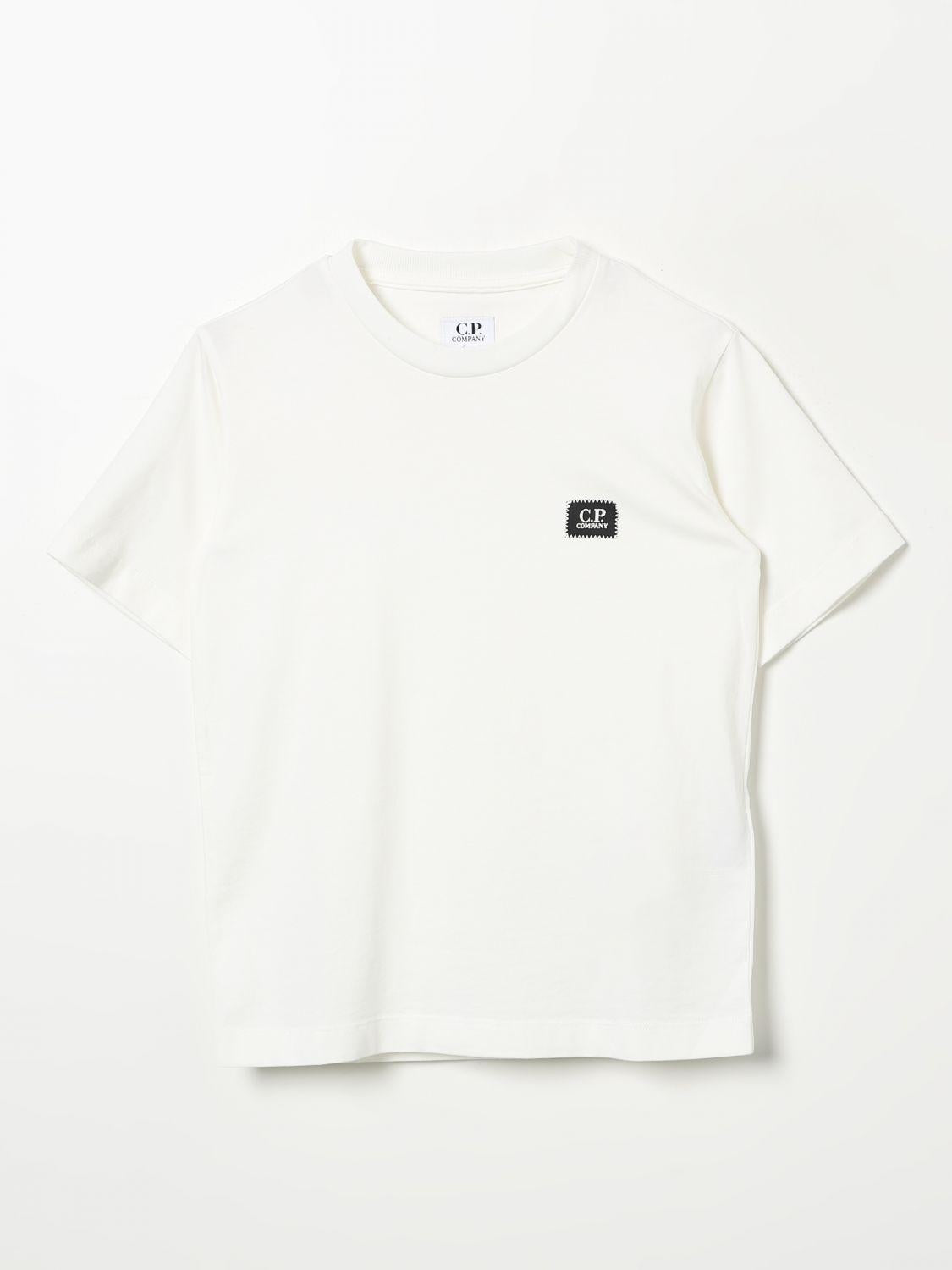 t-shirt con mini patch CMM008LAA17 10135 CP COMPANY KIDS 