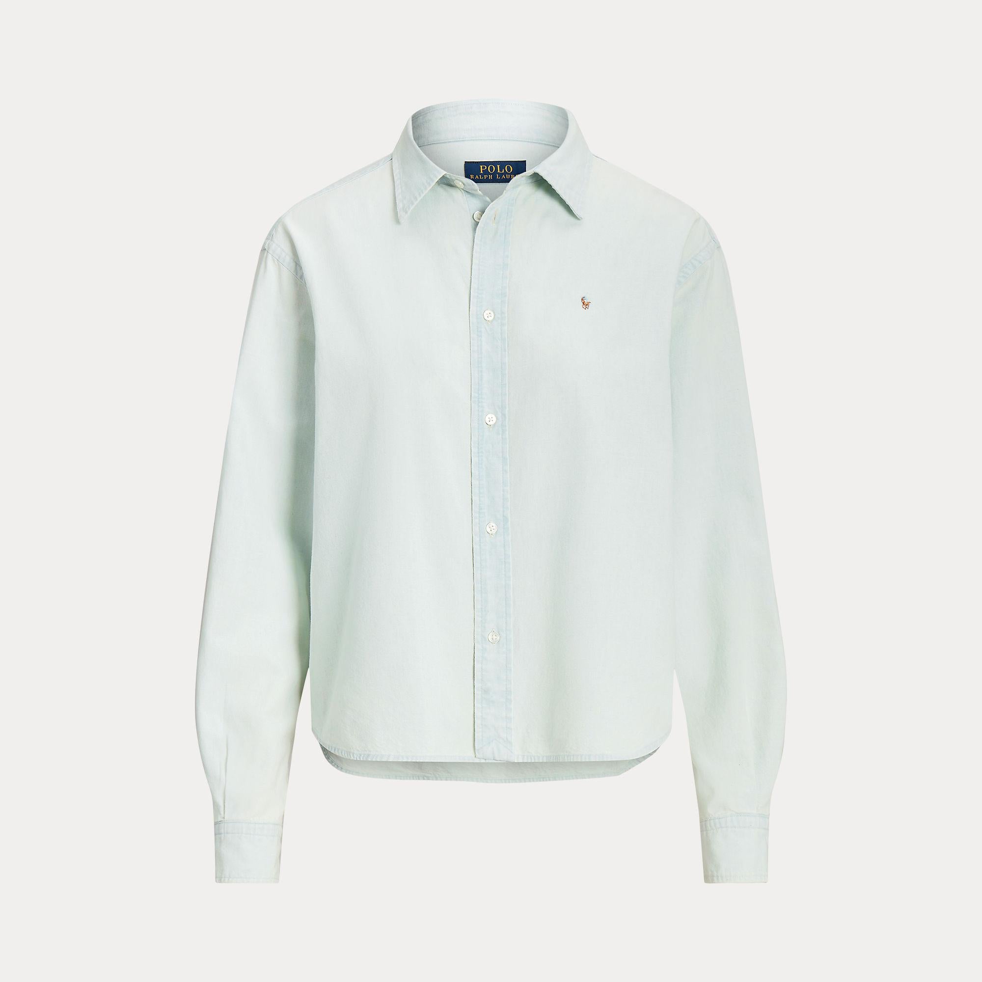 camicia in chambray corta 211-891420 001 RALPH LAUREN POLO 