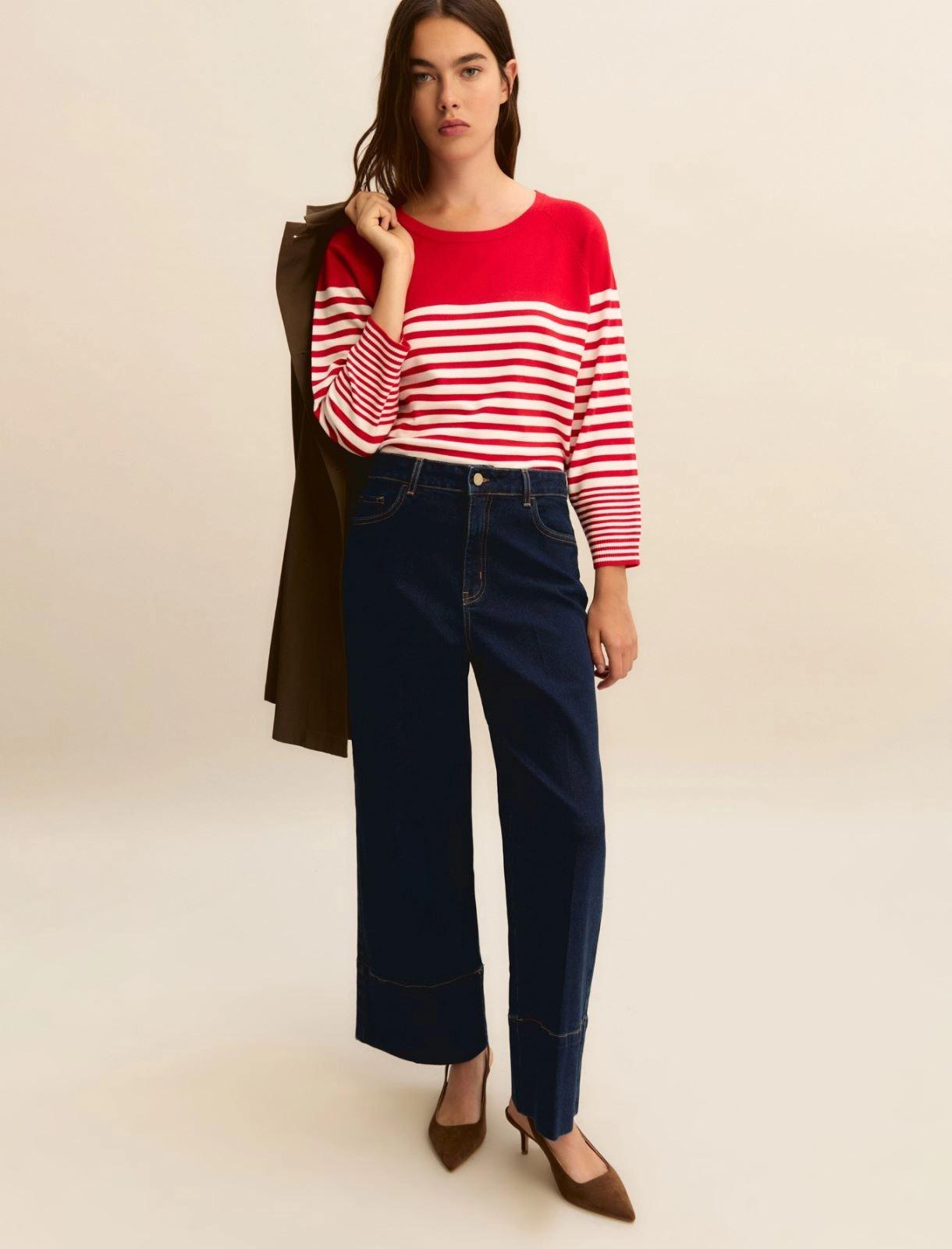 jeans denim cropped EMMCROPPED 001 EMME MARELLA 