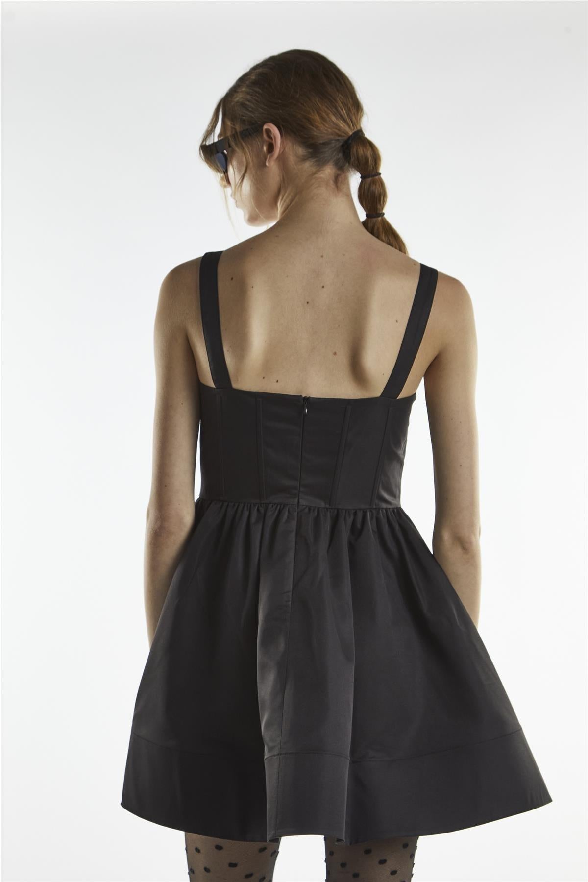 abito corsetto GC1196 BLACK GLAMOROUS 