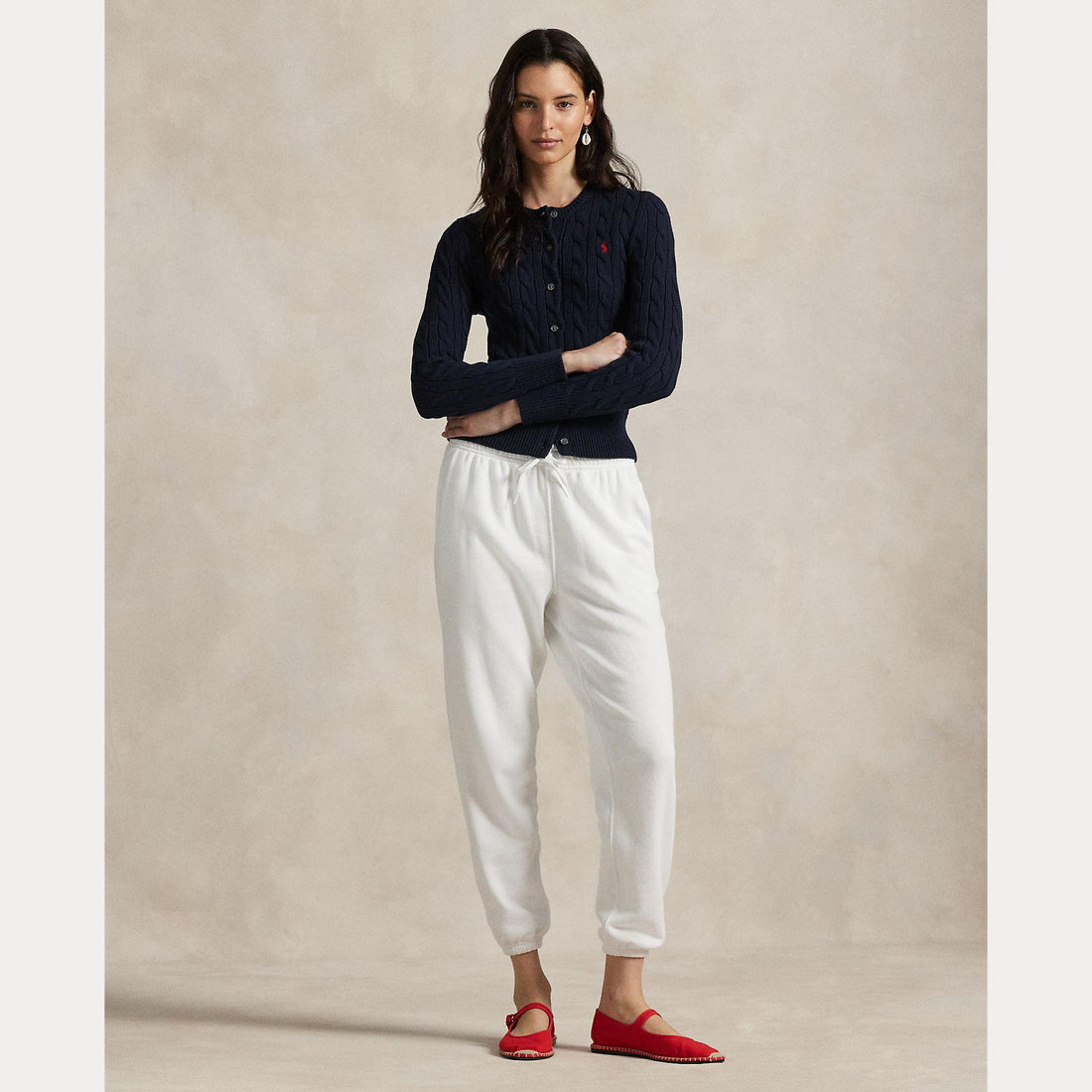 pantalone in pile leggero 211-971694 002 RALPH LAUREN POLO 