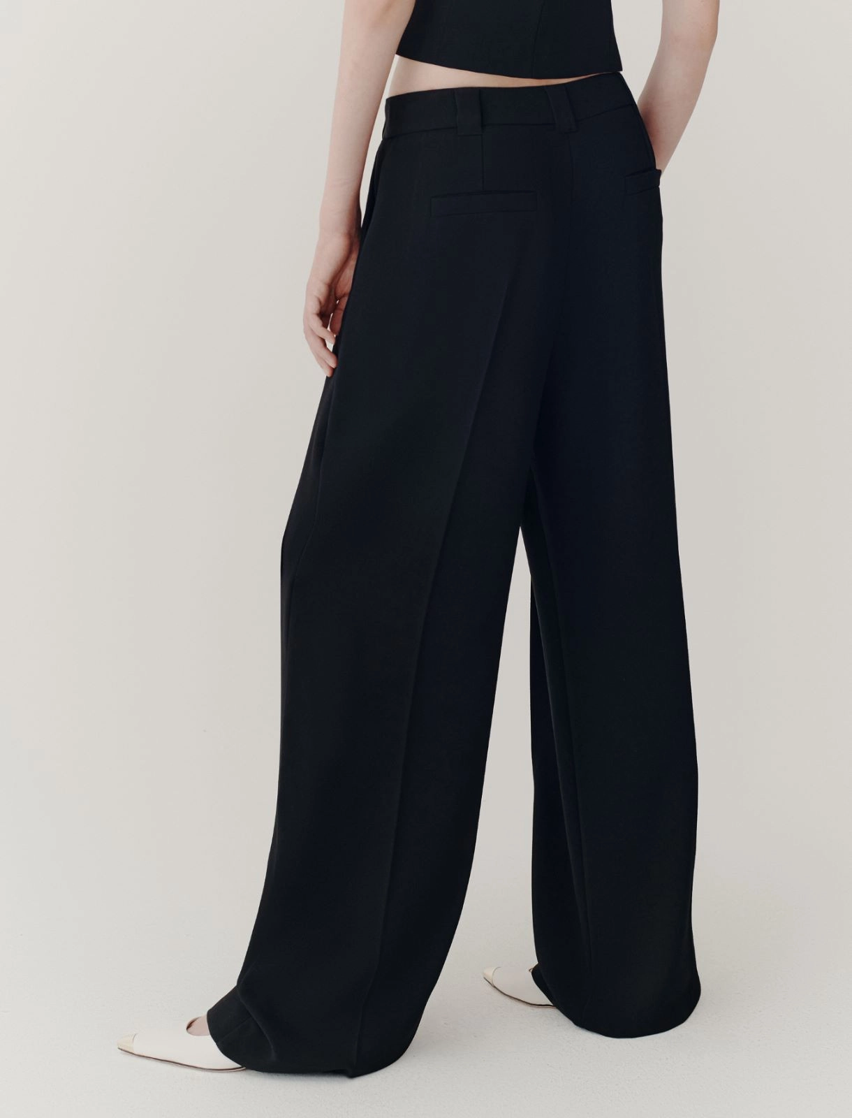 pantalone in envers satin OLINTO 002 MARella 