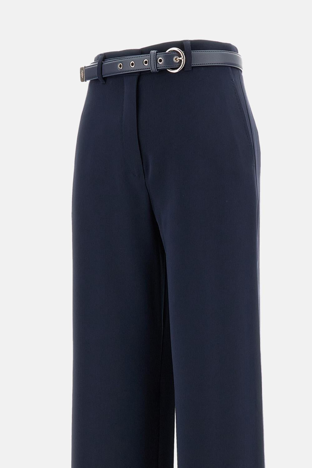pantalone con cintura MSTAMICO 005 MAXMARA BLACK DRESS 