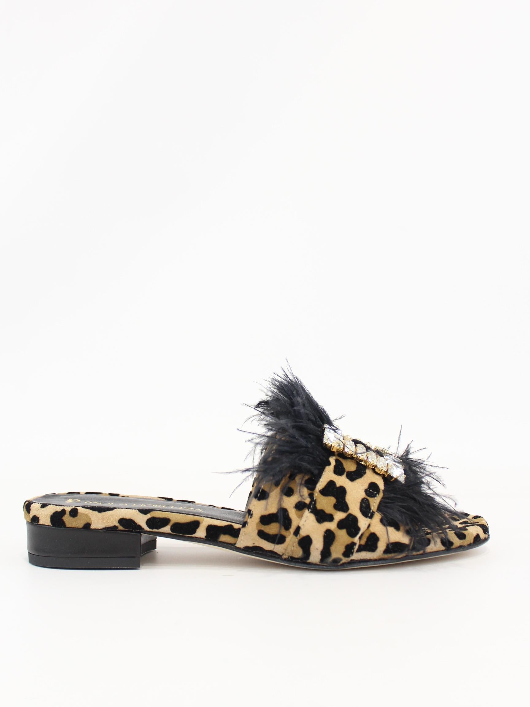 liora sandalo plumes PS501 GOLD PAOLA FIORENZA 