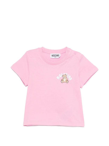 t-shirt teddy bear MZM047 LAA01 51473 MOSCHINO KIDS 