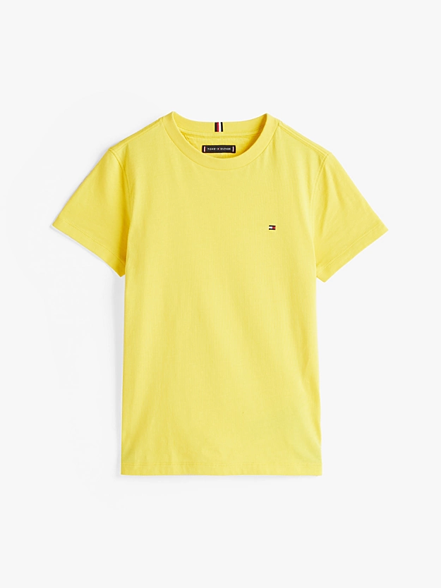 t-shirt con bandierina KB0KB06879 ZIN TOMMY HILFIGER KIDS 