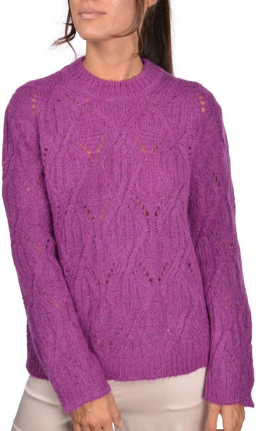 maglione a rombi traforati 36455 10255 275 GRAN SASSO 