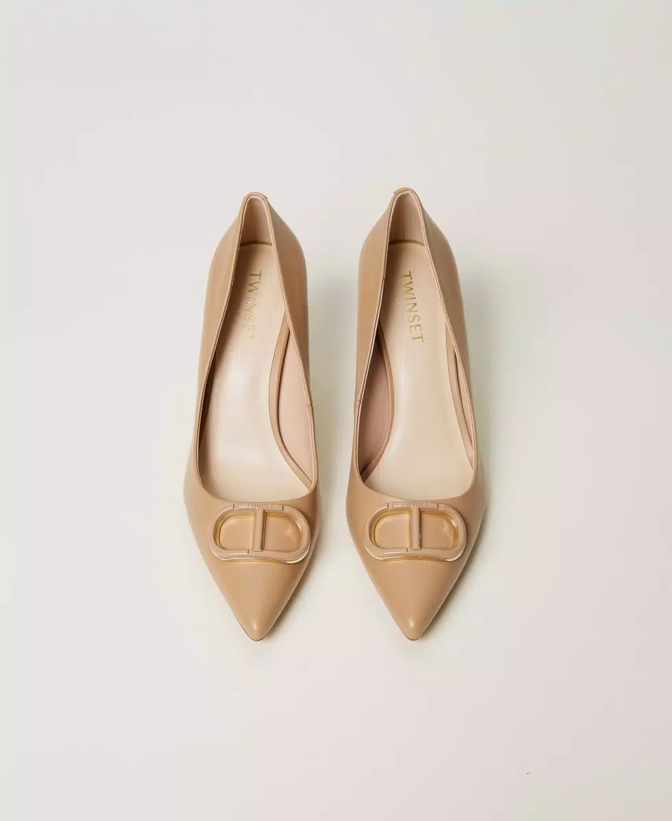 dècollette con logo oval 251TCP060 00044 TWINSET 