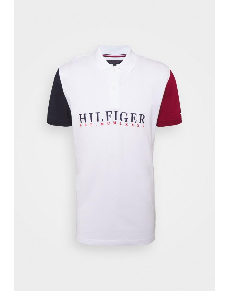 POLO CON DETTAGLI A CONTRASTI MW0MW22090 0K4 TOMMY HILFIGER 