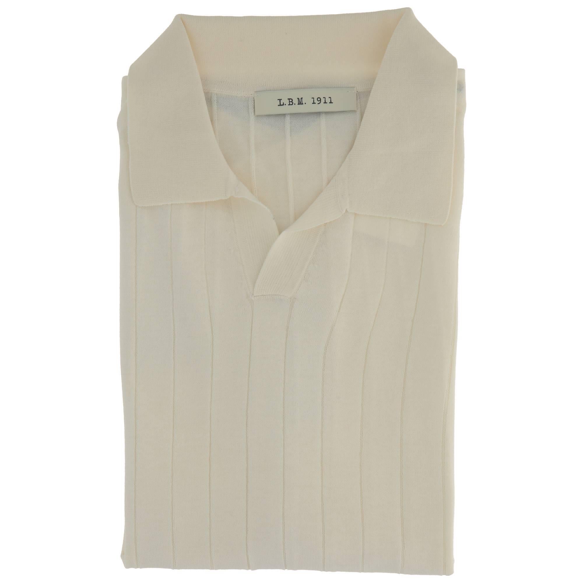 polo in maglia di cotone 6414 69056 02 LUIGI BIANCHI MANTOVA 