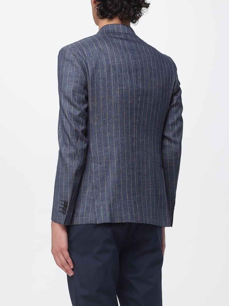 blazer monopetto in lino 4032G2038 263115 89 MANUEL RITZ 