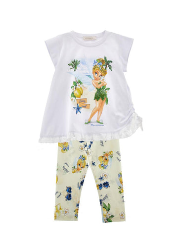completo t-shirt e leggins 19G506 7032 9914 MONNALISA 