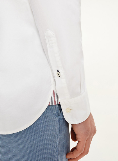 CAMICIA SLIM FIT MW0MW17640 YBR TOMMY HILFIGER 