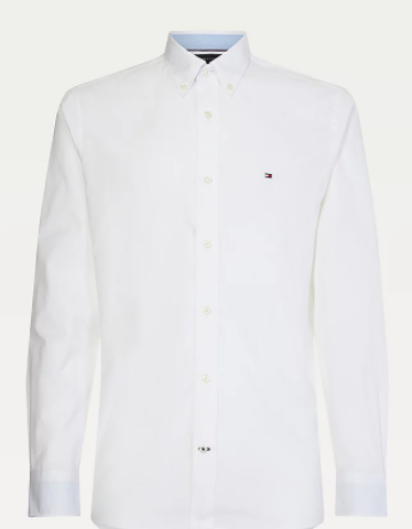 CAMICIA CON LOGO MW0MW18339 YBR TOMMY HILFIGER 