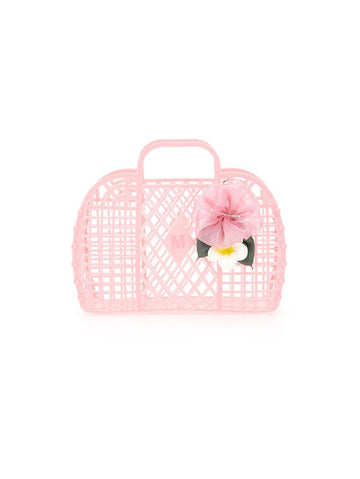 borsa con fiore ibisco 19H032 8067 0093 MONNALISA 