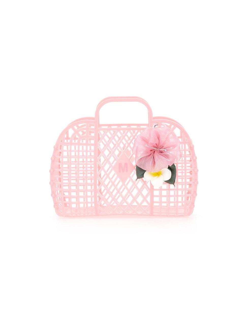 borsa con fiore ibisco 19H032 8067 0093 MONNALISA 